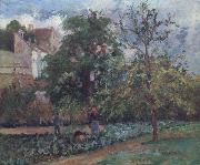 Camille Pissarro The orchard at Maubuissson,Pontoise Le verger a Maubuisson,Pontoise Sweden oil painting artist
